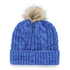 Indianapolis Colts '47 Women's Meeko Cuffed Knit Hat with Pom - Royal Hats