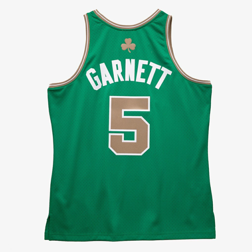 Kevin Garnett Boston Celtics 2007-08 Hardwood Classics Swingman Jersey Kelly Green - Mitchell & Ness
