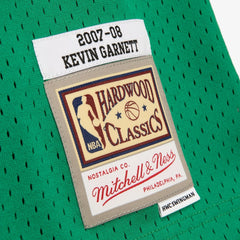Kevin Garnett Boston Celtics 2007-08 Hardwood Classics Swingman Jersey Kelly Green - Mitchell & Ness