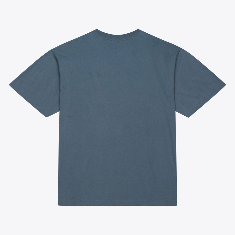 New York Knicks Thunderstorm T-Shirt Blue - Mitchell & Ness