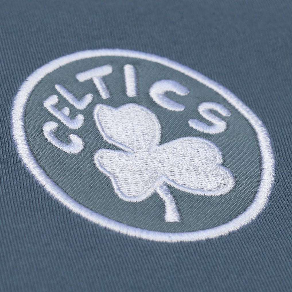 Boston Celtics Thunderstorm T-Shirt Blue - Mitchell & Ness