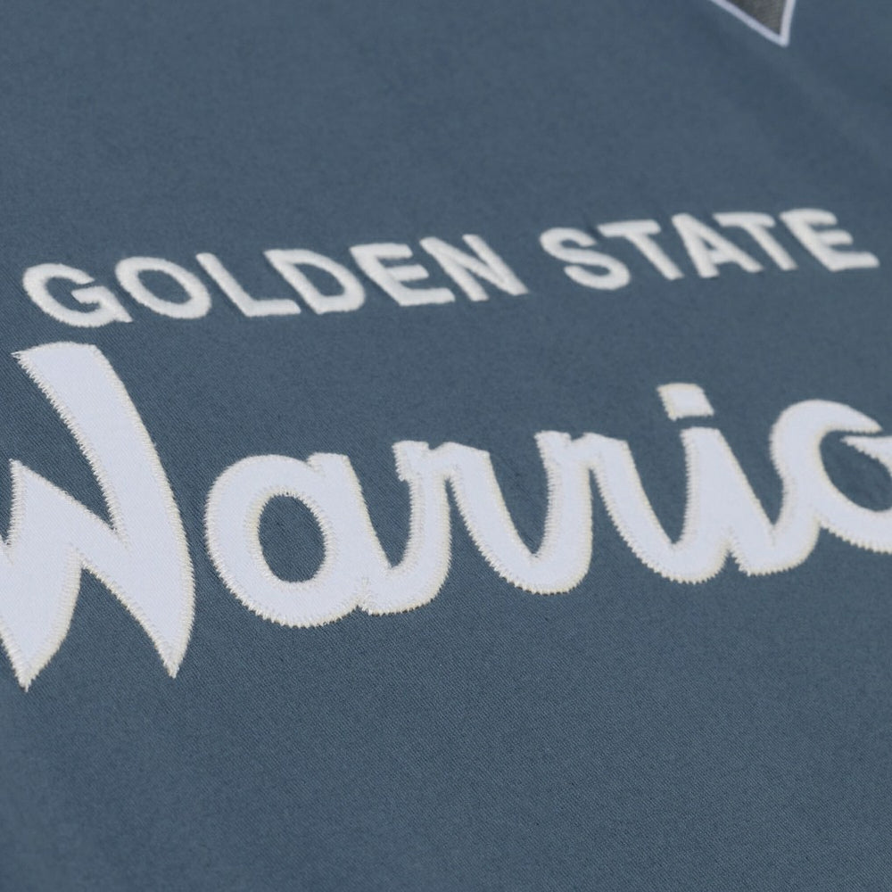 Golden State Warriors Thunderstorm T-Shirt Blue - Mitchell & Ness