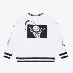 Cleveland Cavaliers Arctic Fleece Sweatshirt White - Mitchell & Ness outlet