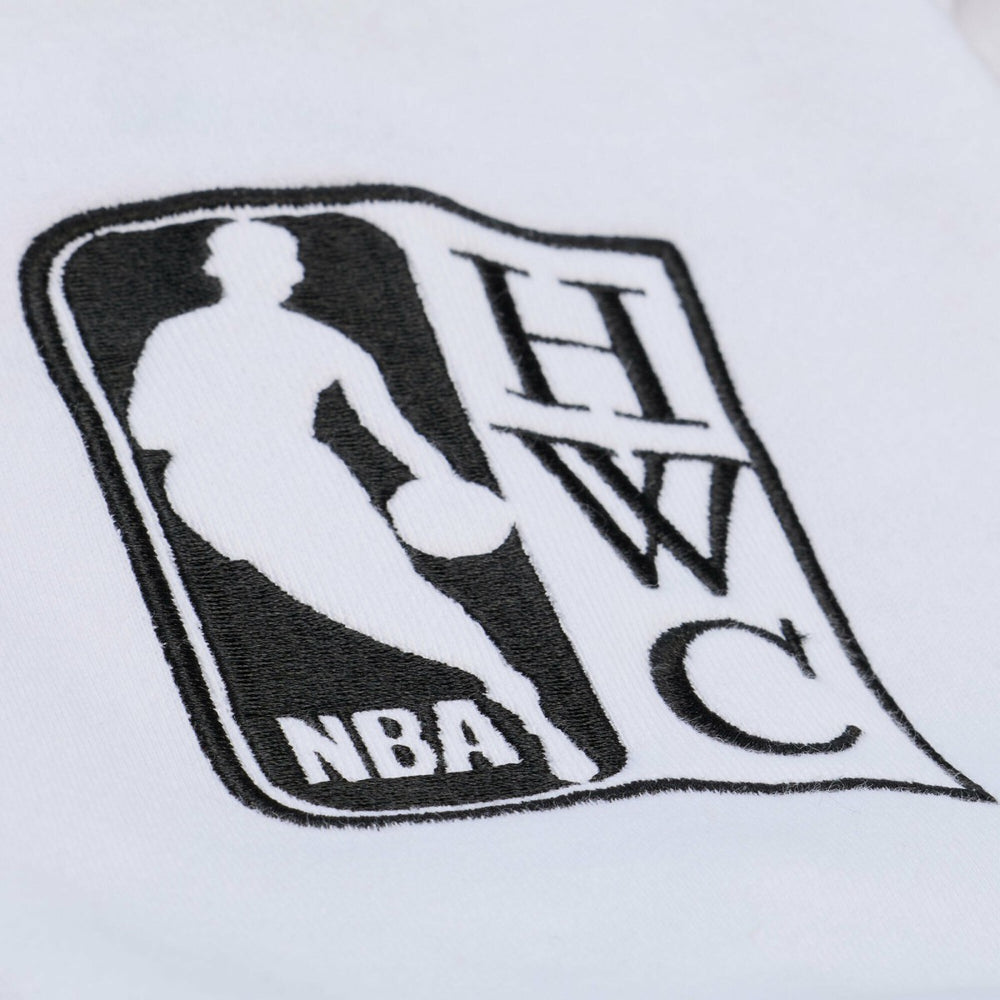 Los Angeles Lakers Arctic Fleece Sweatshirt White - Mitchell & Ness