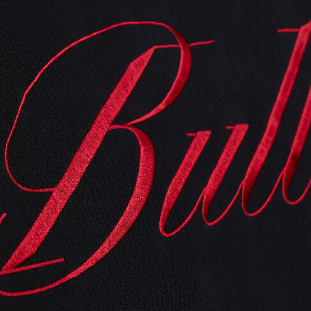 Chicago Bulls Women's Hardwood Classics Script Lightweight Sweatshirt Black - Mitchell & Ness