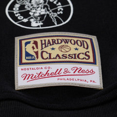 Boston Celtics Women's Hardwood Classics Script Lightweight Sweatshirt Black - Mitchell & Ness