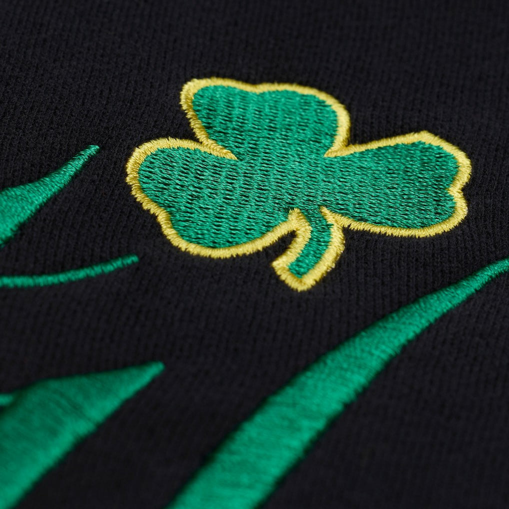 Boston Celtics Women's Hardwood Classics Script Lightweight Sweatshirt Black - Mitchell & Ness