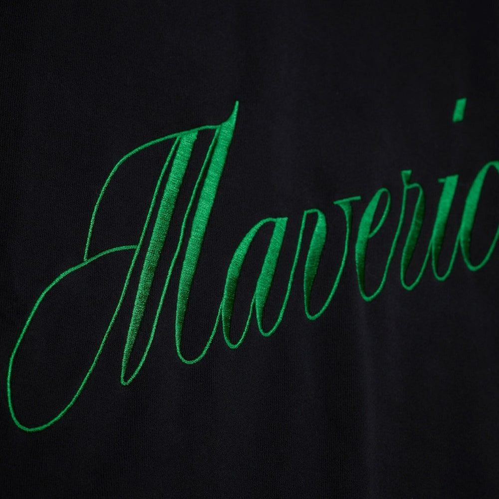 Dallas Mavericks Women's Hardwood Classics Script Lightweight Sweatshirt Black - Mitchell & Ness