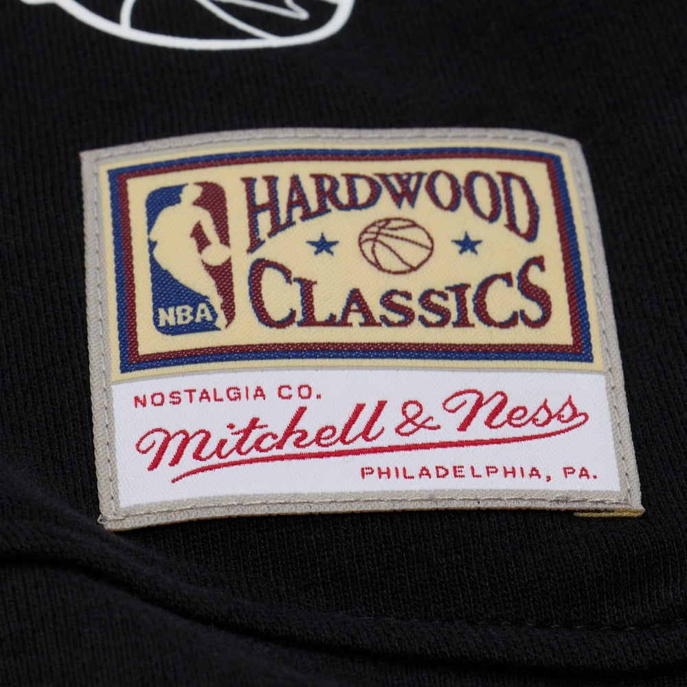 Dallas Mavericks Women's Hardwood Classics Script Lightweight Sweatshirt Black - Mitchell & Ness