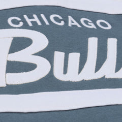Chicago Bulls Thunderstorm Head Coach Quarter-Zip Jacket Blue - Mitchell & Ness
