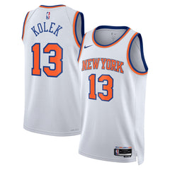 Tyler Kolek New York Knicks Unisex Swingman Jersey Association Edition White - Nike