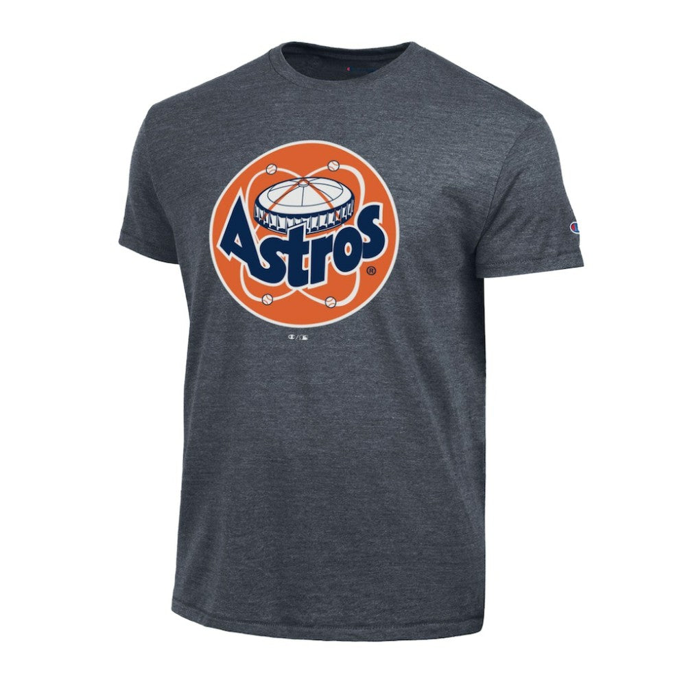 Houston Astros Champion Cooperstown Logo Tri-Blend T-Shirt - Navy T-shirts