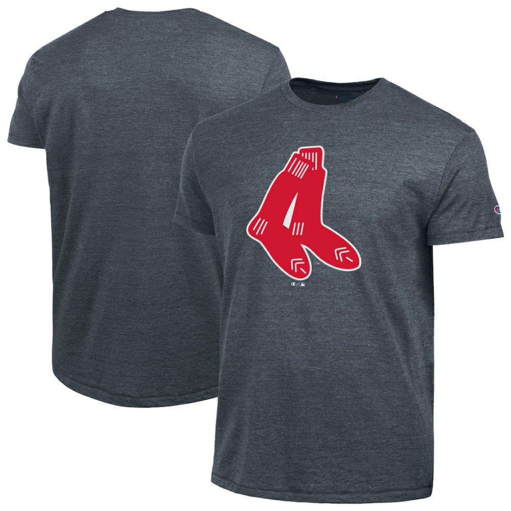 Boston Red Sox Champion Cooperstown Logo Tri-Blend T-Shirt - Navy T-shirts