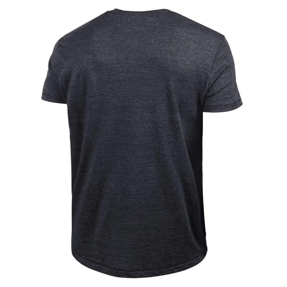 Cincinnati Reds Champion Cooperstown Logo Tri-Blend T-Shirt - Black T-shirts