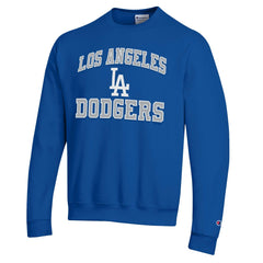 Los Angeles Dodgers Champion Heart & Soul Powerblend Sweatshirt - Royal Sweatshirts