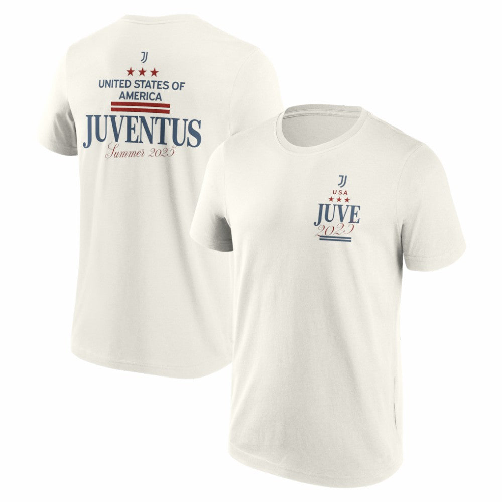 Juventus 2025 CWC US Tour SS Tee Cream - Fanatics online