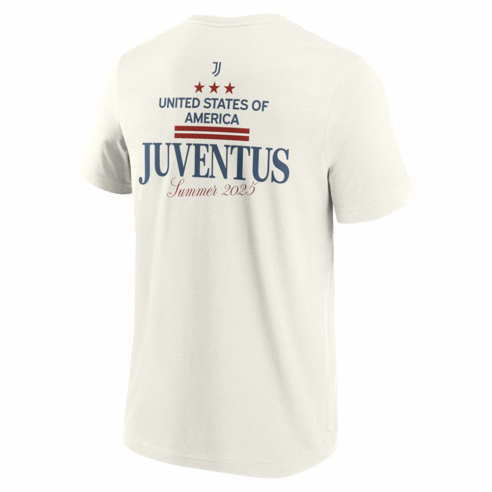 Juventus 2025 CWC US Tour SS Tee Cream - Fanatics online