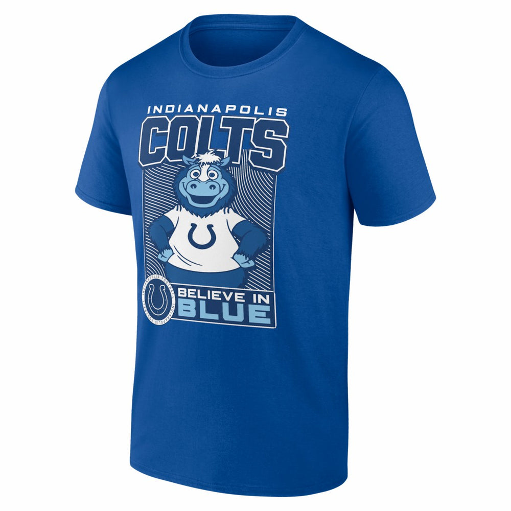 Indianapolis Colts Mascot T-Shirt - Royal T-shirts