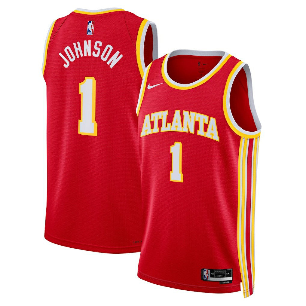 Jalen Johnson Atlanta Hawks Unisex Swingman Jersey Icon Edition Red - Nike