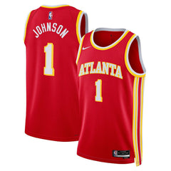 Jalen Johnson Atlanta Hawks Unisex Swingman Jersey Icon Edition Red - Nike