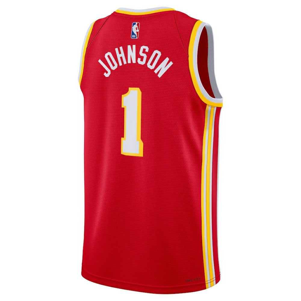 Jalen Johnson Atlanta Hawks Unisex Swingman Jersey Icon Edition Red - Nike