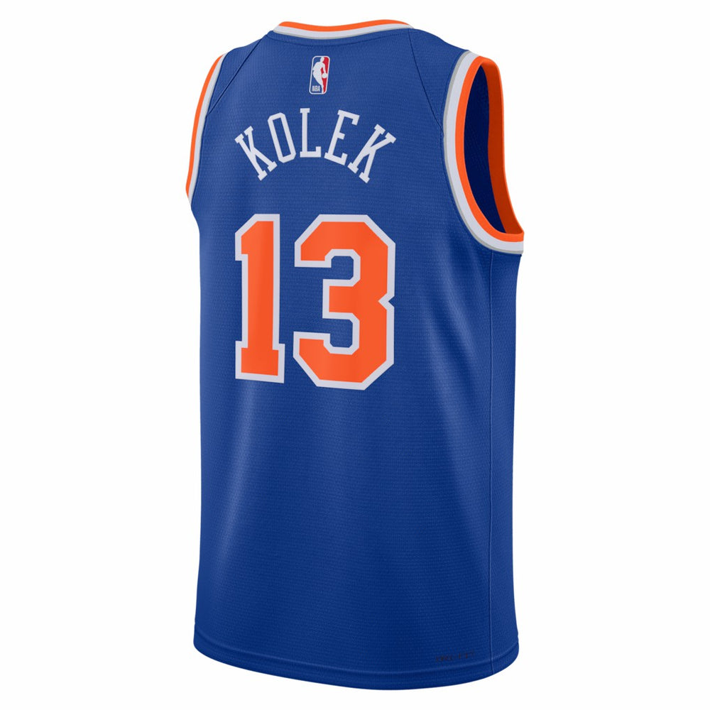 Tyler Kolek New York Knicks Unisex Swingman Jersey Icon Edition Blue - Nike