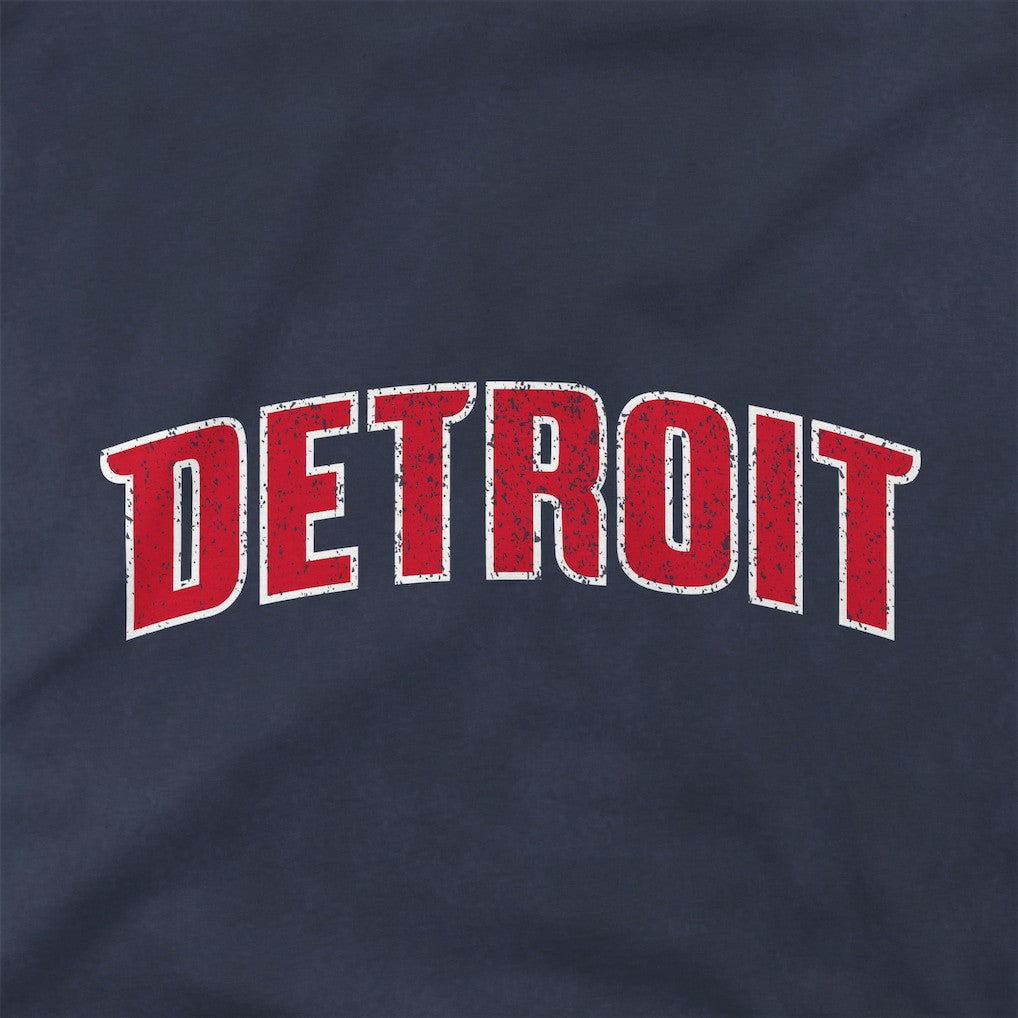 Detroit Pistons Stadium Essentials Unisex Get Back Vintage Raglan Hoodie Blue