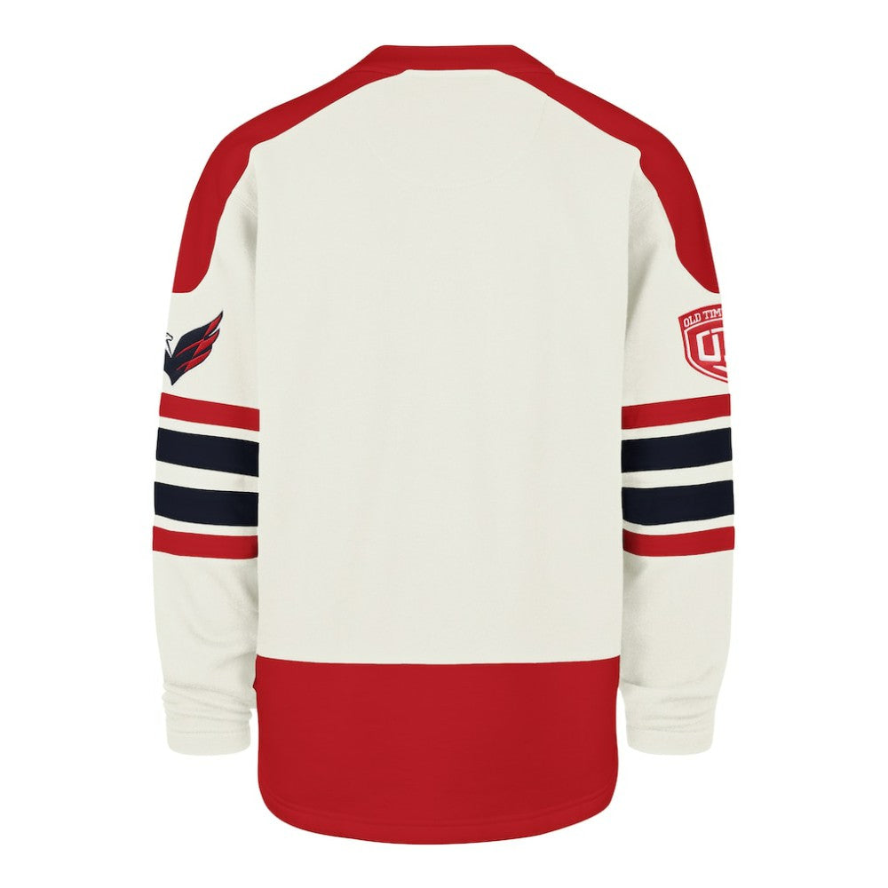 Washington Capitals '47 Pond Hockey Trio Eternal Lacer Sweatshirt - Cream | US 203760205