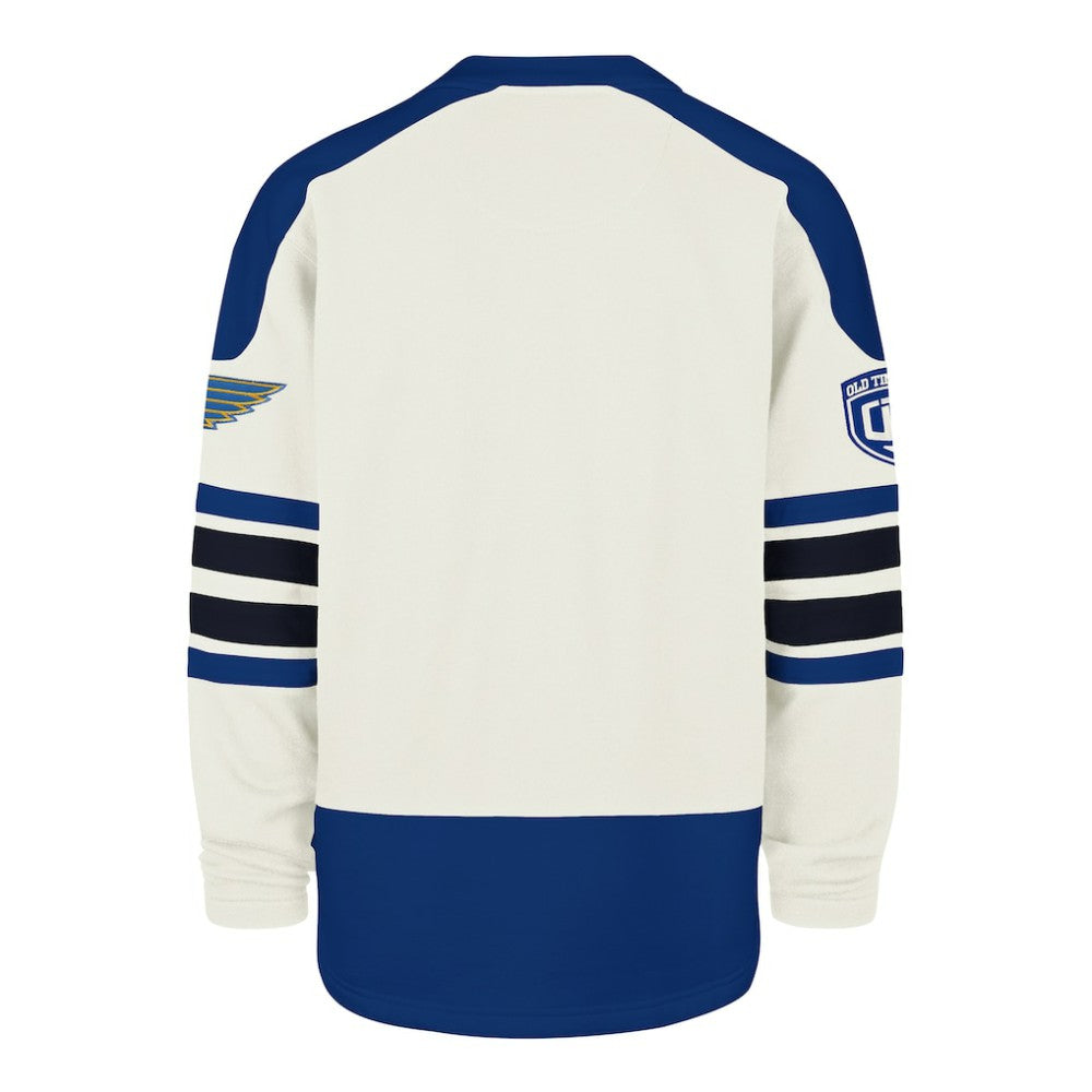 St. Louis Blues '47 Pond Hockey Trio Eternal Lacer Sweatshirt - Cream | US 203760208