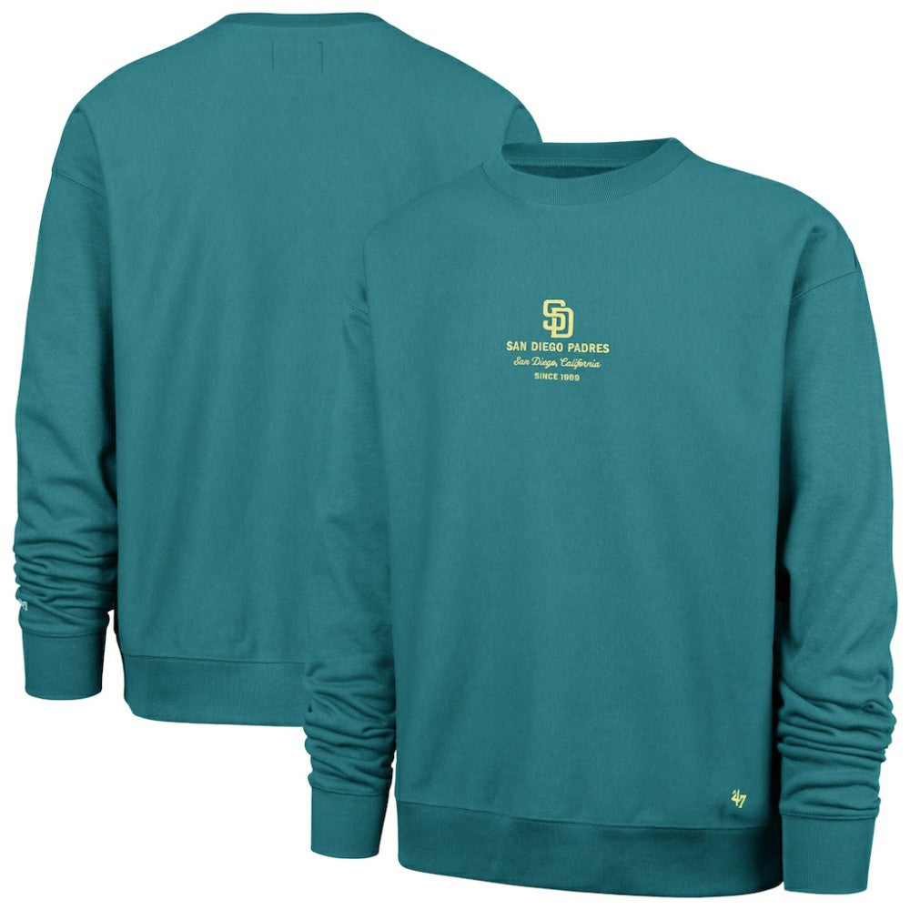 San Diego Padres '47 Anderson Foundation Sweatshirt - Hunter Green Sweatshirts