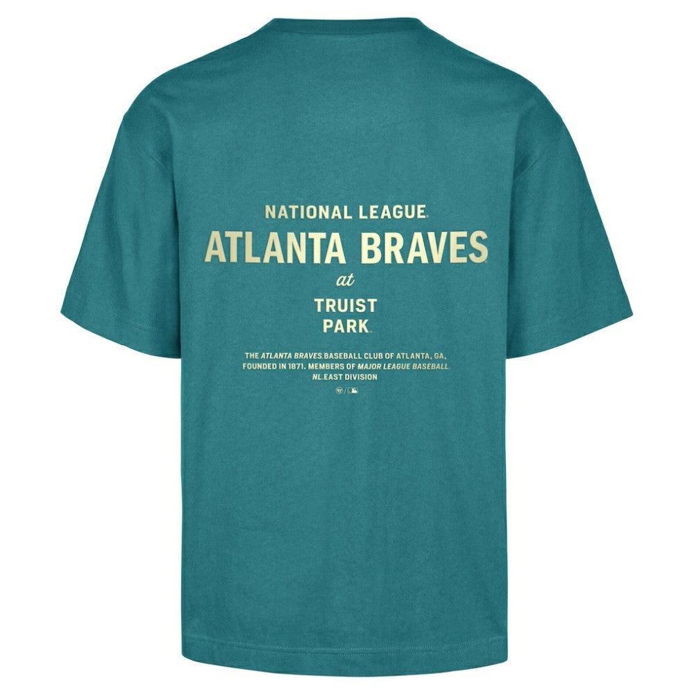 Atlanta Braves '47 Leon Foundation T-Shirt - Hunter Green T-shirts