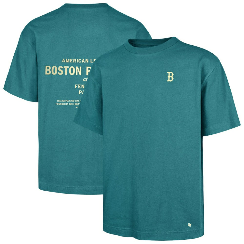 Boston Red Sox '47 Leon Foundation T-Shirt - Hunter Green T-shirts