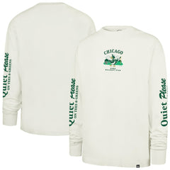 Chicago Cubs '47 Quiet Please Foundation Long Sleeve T-Shirt - Cream T-shirts
