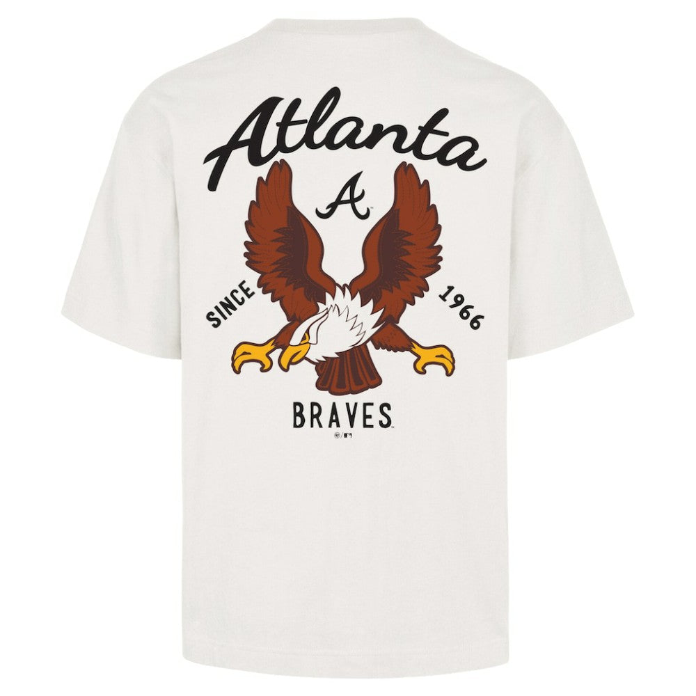Atlanta Braves '47 Souvenir Eagle Foundation T-Shirt - Cream T-shirts