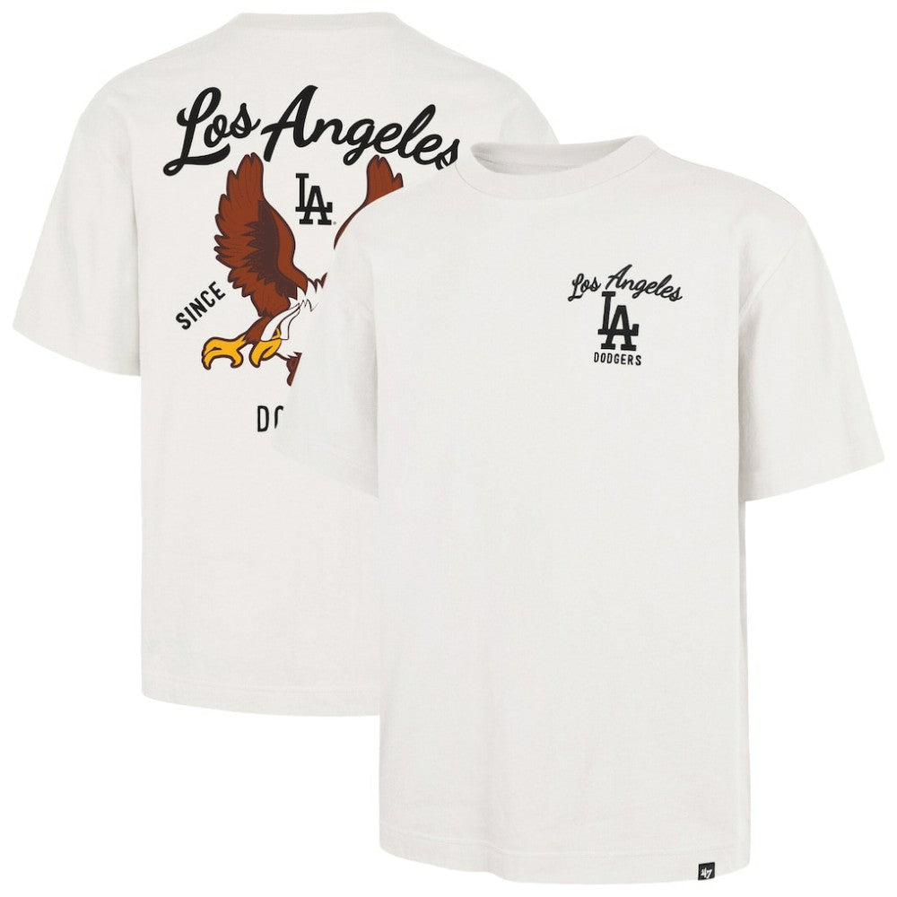 Los Angeles Dodgers '47 Souvenir Eagle Foundation T-Shirt - Cream T-shirts