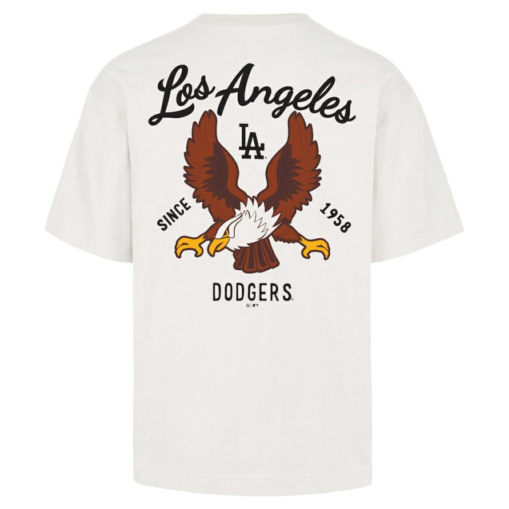 Los Angeles Dodgers '47 Souvenir Eagle Foundation T-Shirt - Cream T-shirts