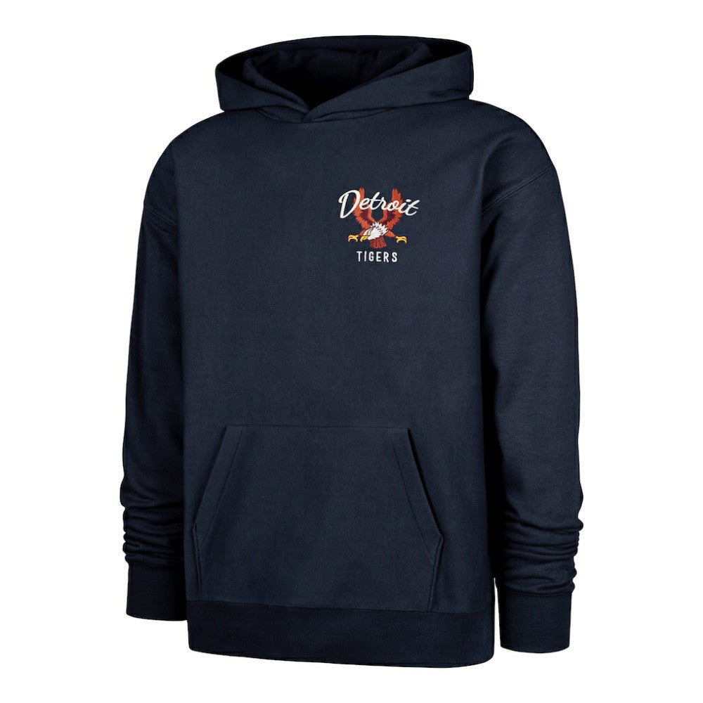 Detroit Tigers '47 Souvenir Laurels Foundation Hoodie - Navy Hoodies