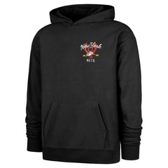 New York Mets '47 Souvenir Laurels Foundation Hoodie - Black Hoodies