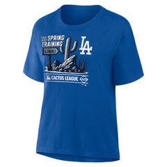 Los Angeles Dodgers Women's 2026 Spring Training Cactus League Hometown Special T-Shirt - Royal T-shirts