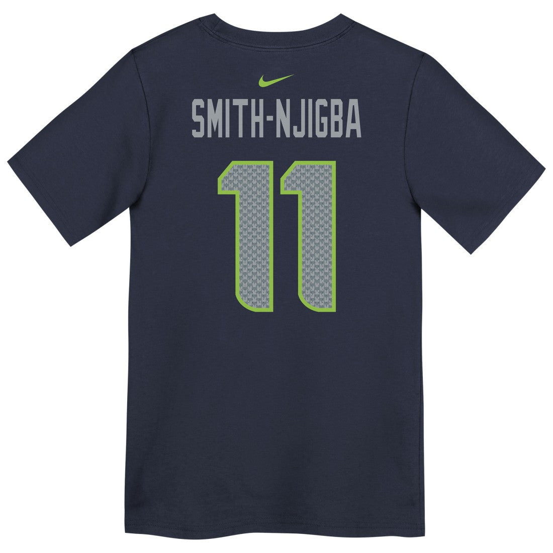 Jaxon Smith-Njigba Seattle Seahawks Preschool Super Bowl LX Patch Name & Number T-Shirt - College Navy T-shirts