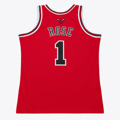 Derrick Rose Chicago Bulls 2008-09 Authentic Jersey Red - Mitchell & Ness
