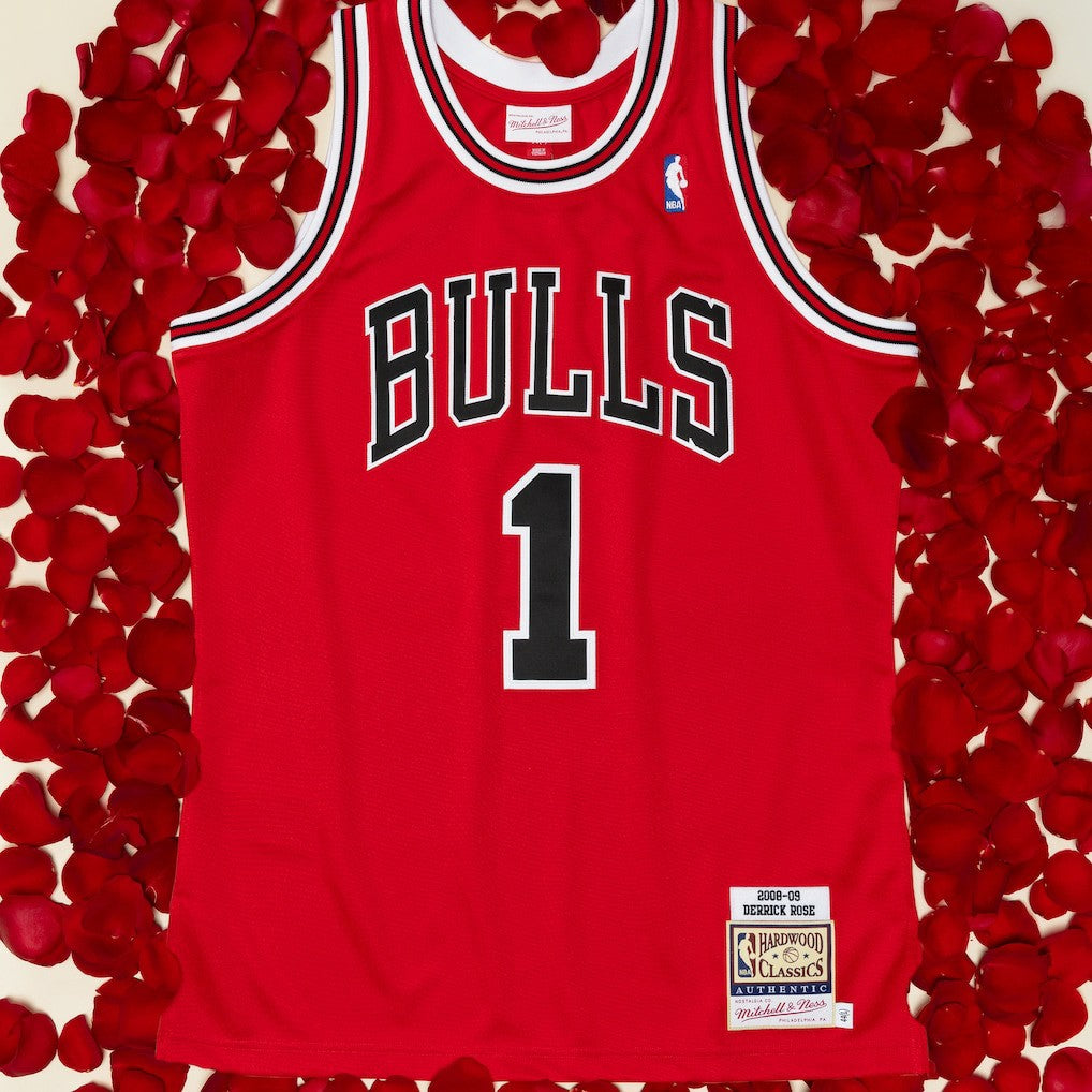 Derrick Rose Chicago Bulls 2008-09 Authentic Jersey Red - Mitchell & Ness