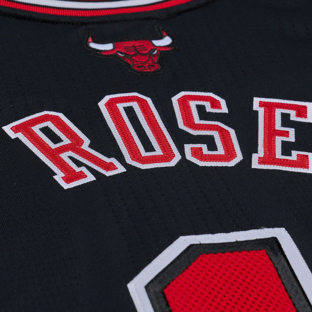 Derrick Rose Chicago Bulls 2010-11 Authentic Jersey Black - Mitchell & Ness