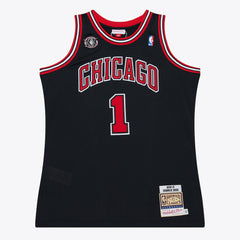 Derrick Rose Chicago Bulls 2010-11 Authentic Jersey Black - Mitchell & Ness