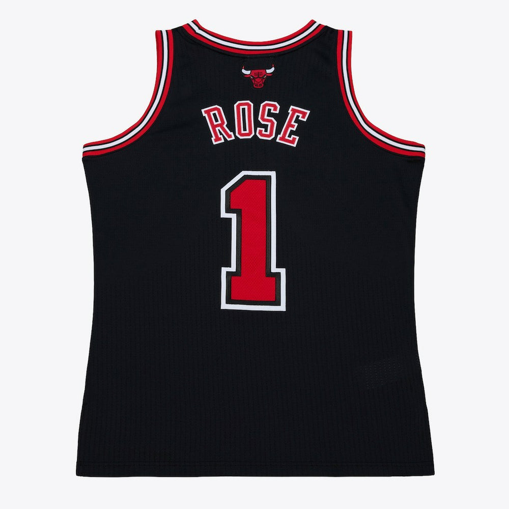 Derrick Rose Chicago Bulls 2010-11 Authentic Jersey Black - Mitchell & Ness