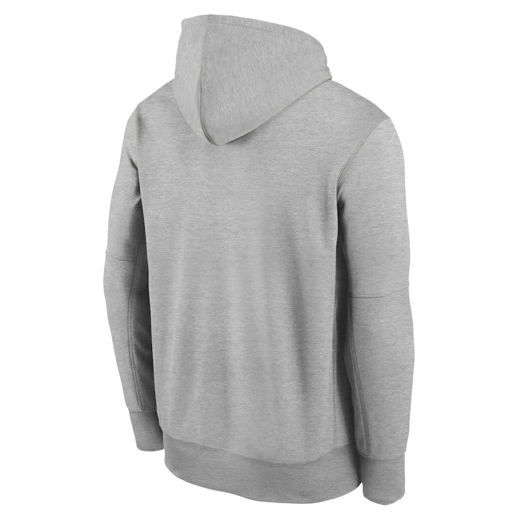 New England Patriots Youth 2025 AFC Champions Locker Room Trophy Collection Authentic Hoodie - Gray Hoodies