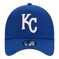 Kansas City Royals New Era Youth 9FORTY A-Frame Adjustable Hat - Royal Hats