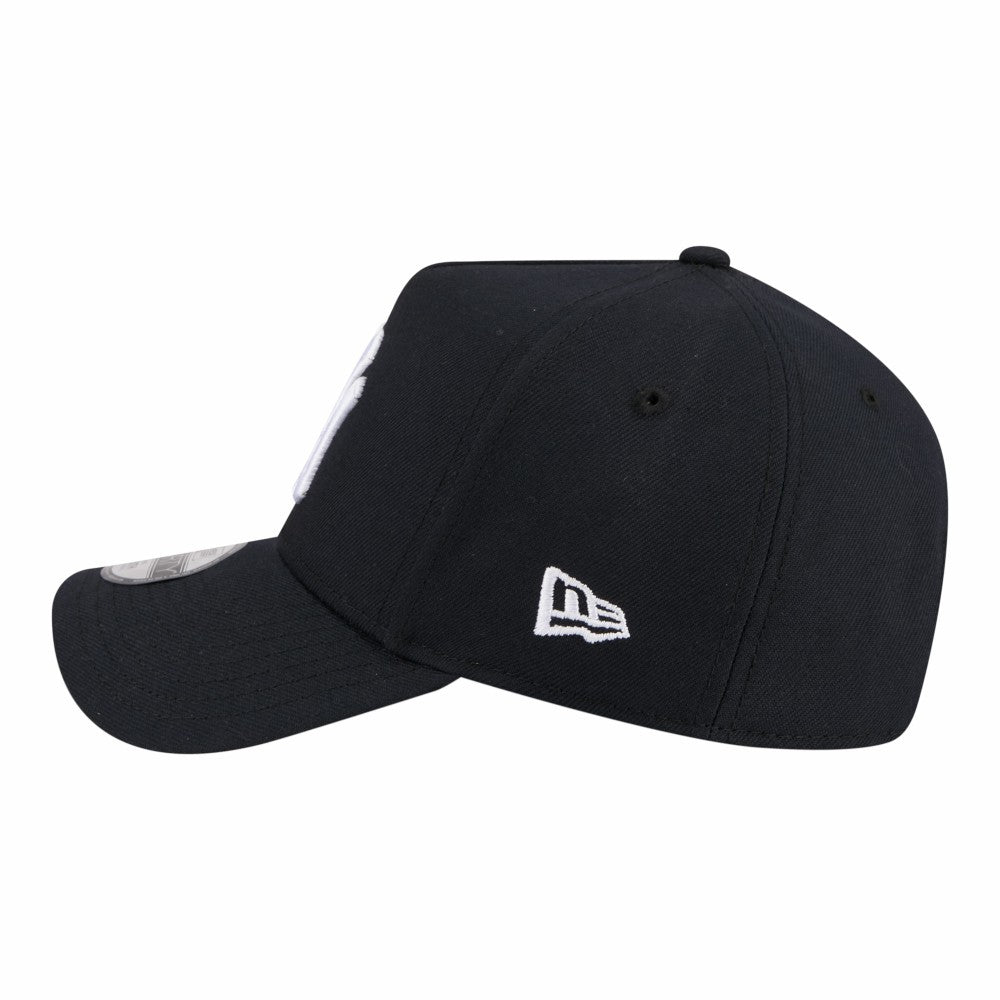 New York Yankees New Era Youth 9FORTY A-Frame Adjustable Hat - Navy Hats