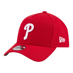 Philadelphia Phillies New Era Youth 9FORTY A-Frame Adjustable Hat - Red Hats