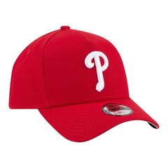 Philadelphia Phillies New Era Youth 9FORTY A-Frame Adjustable Hat - Red Hats